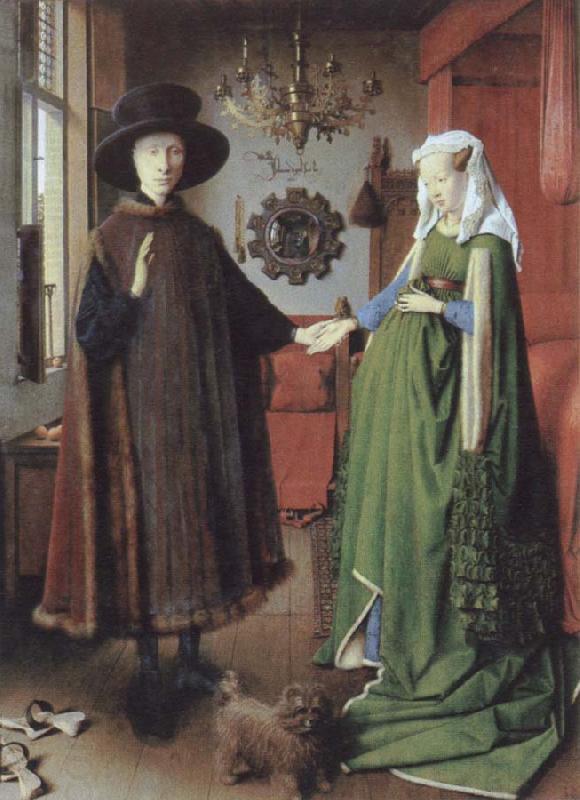 Jan Van Eyck Portrait of Giovanni Arnolfini and His Wife China oil painting art